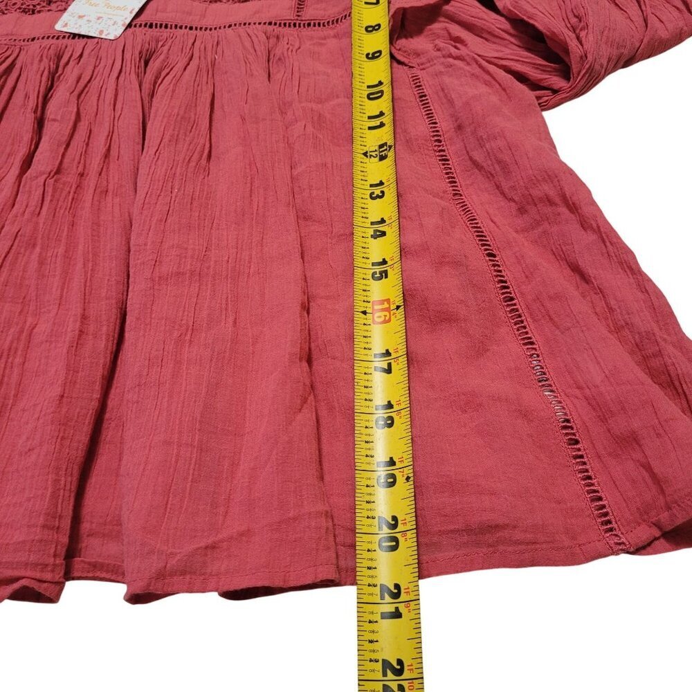 Free People Pink Blouse - Picture 7 of 7